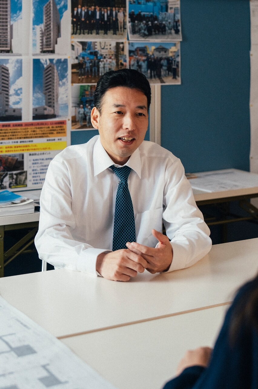 インタビュー写真